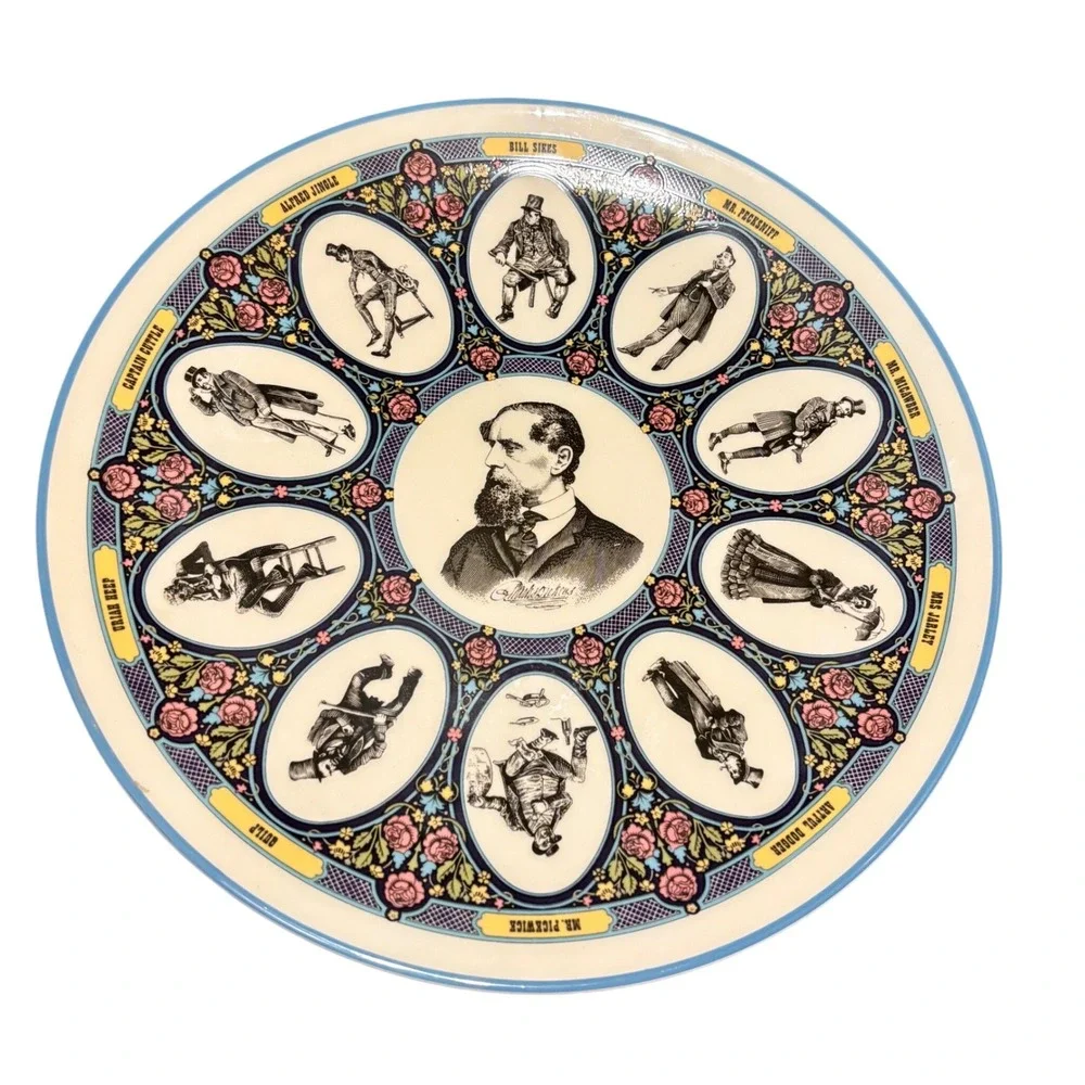 Wedgwood‎ Charles Dickens Characters Collector Plate Portrait  Illustrations